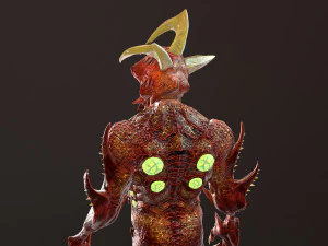 monster styracos 3D Model