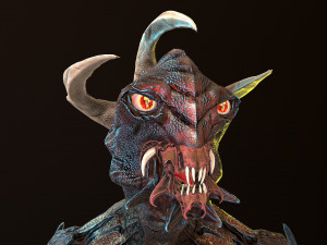 monster styracos 3D 模型