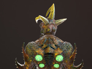 monster styracos 3D 模型