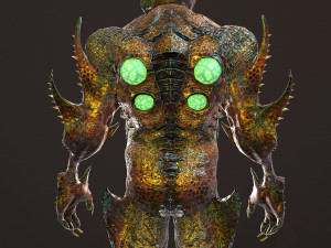 monster styracos 3D 模型