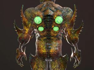 monster styracos 3D Model