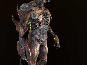 monster styracos 3D 模型