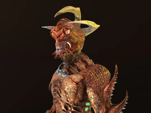 monster styracos 3D Model