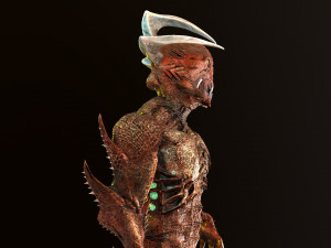 monster styracos 3D 模型