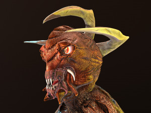 monster styracos 3D 模型