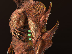 monster styracos 3D 模型