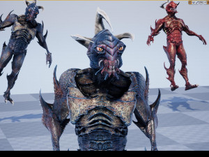 monster styracos 3D 模型
