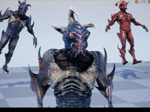 monster styracos 3D Model