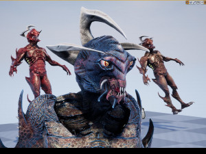 monster styracos 3D 模型