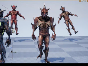 monster styracos 3D Model