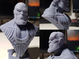 Darkseid bust snyder cut version Model do druku 3D