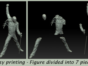 Freddie Mercury Queen Figure 3d Modello di stampa 3D
