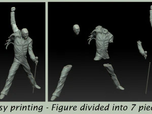 Freddie Mercury Queen Figure 3d 3D Print Model