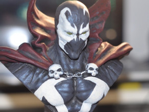 Spawn Bust Figure 3D Print Model