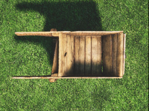 wooden cart 3D-Modell