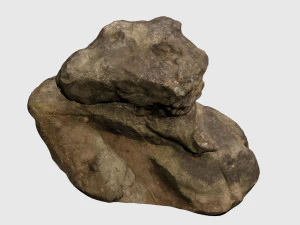 3d scanned rock 3D Model