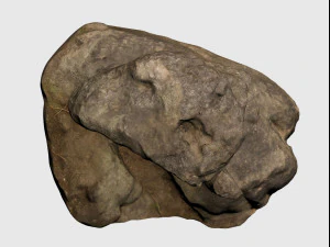 3d scanned rock 3D Model