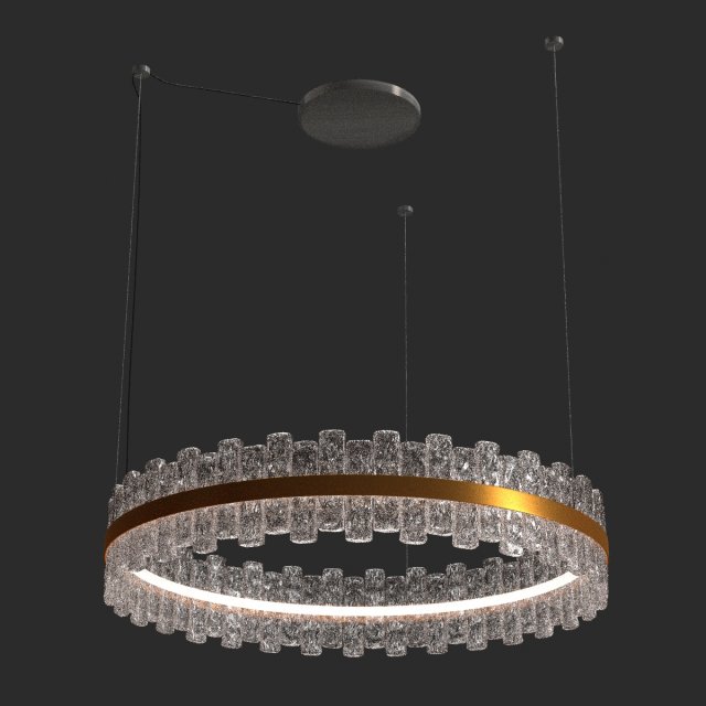 chandelier cattelan italia milano phoenix s4 Model 3D .c4d .max .obj .3ds .fbx .stl .blend