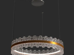 シャンデリア カテラン イタリア ミラノ フェニックス s4 3Dモデル