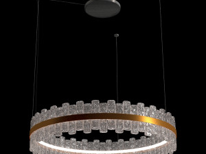 chandelier cattelan italia milano phoenix s4 Model 3D