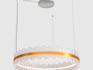 chandelier cattelan italia milano phoenix s4 Model 3D