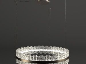 chandelier cattelan italia milano phoenix s4 Model 3D