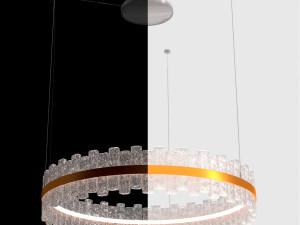 chandelier cattelan italia milano phoenix s4 Model 3D