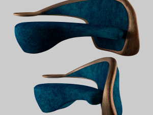 sofa annecy kagan 3D मॉडल