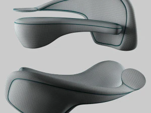sofa annecy kagan 3D Model