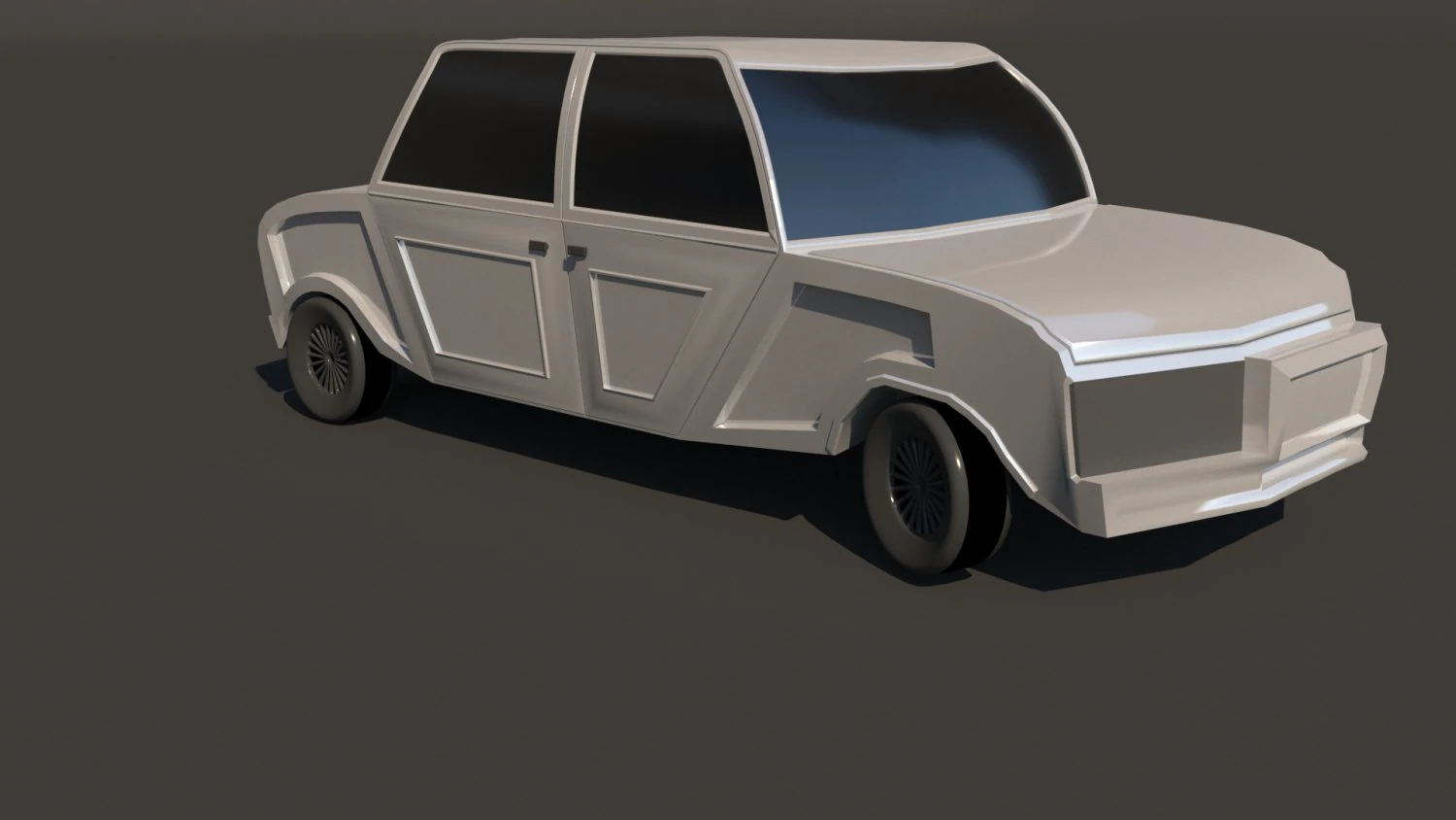retro car 3D Model .c4d .max .obj .3ds .fbx .stl .blend 