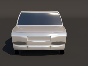 retro car 3D-Modell