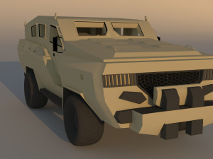 armored car 3D Модель