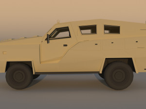 armored car 3D Модель