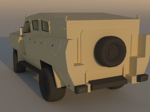 armored car 3D Модель