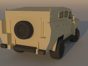 armored car 3D Модель