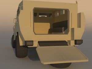 armored car 3D Модель
