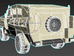 armored car 3D Модель