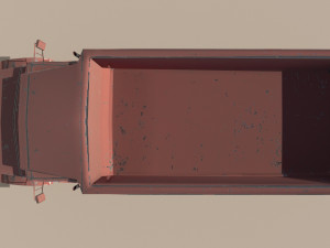 dump truck peterbilt 357 3Dモデル