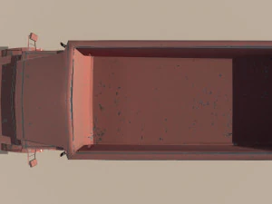 dump truck peterbilt 357 3D Model