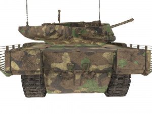t-14 armata russian tank 3Dモデル