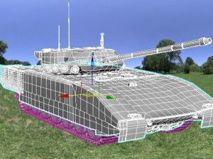 t-14 armata russian tank 3Dモデル