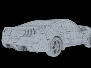 luxury car 3D-Modell