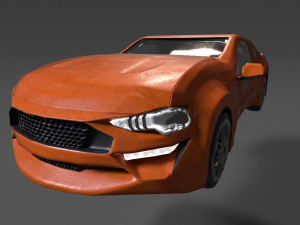 luxury car 3D-Modell