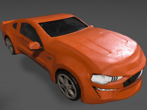 luxury car 3D-Modell