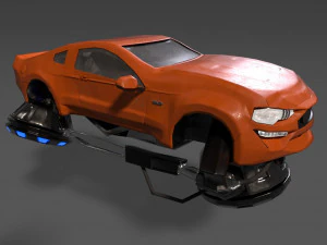 luxury car 3D Model