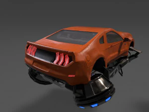 luxury car 3D Model