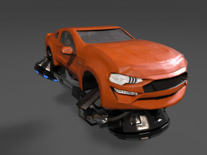 luxury car 3D-Modell