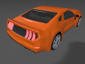 luxury car 3D-Modell