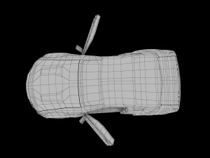 luxury car 3D-Modell