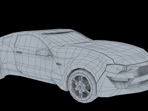 luxury car 3D-Modell